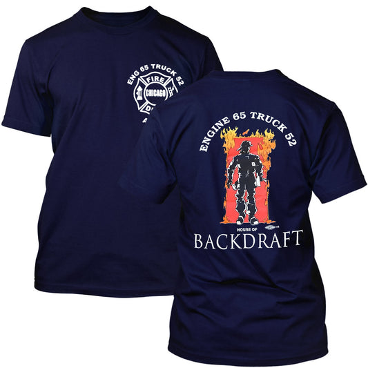 Chicago Fire Dept. - Engine 65 "Backdraft" T-Shirt