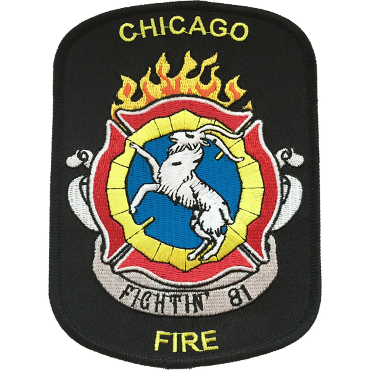 Chicago Fire - Fighting 81 - Patch/Aufnäher