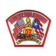 Chicago Fire Dept. - Engine 57, Battalion 12, Ambulance 44 - Patch / Aufnäher
