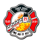 Chicago Fire Dept. -  Tower Ladder 21 - Patch/Aufnäher