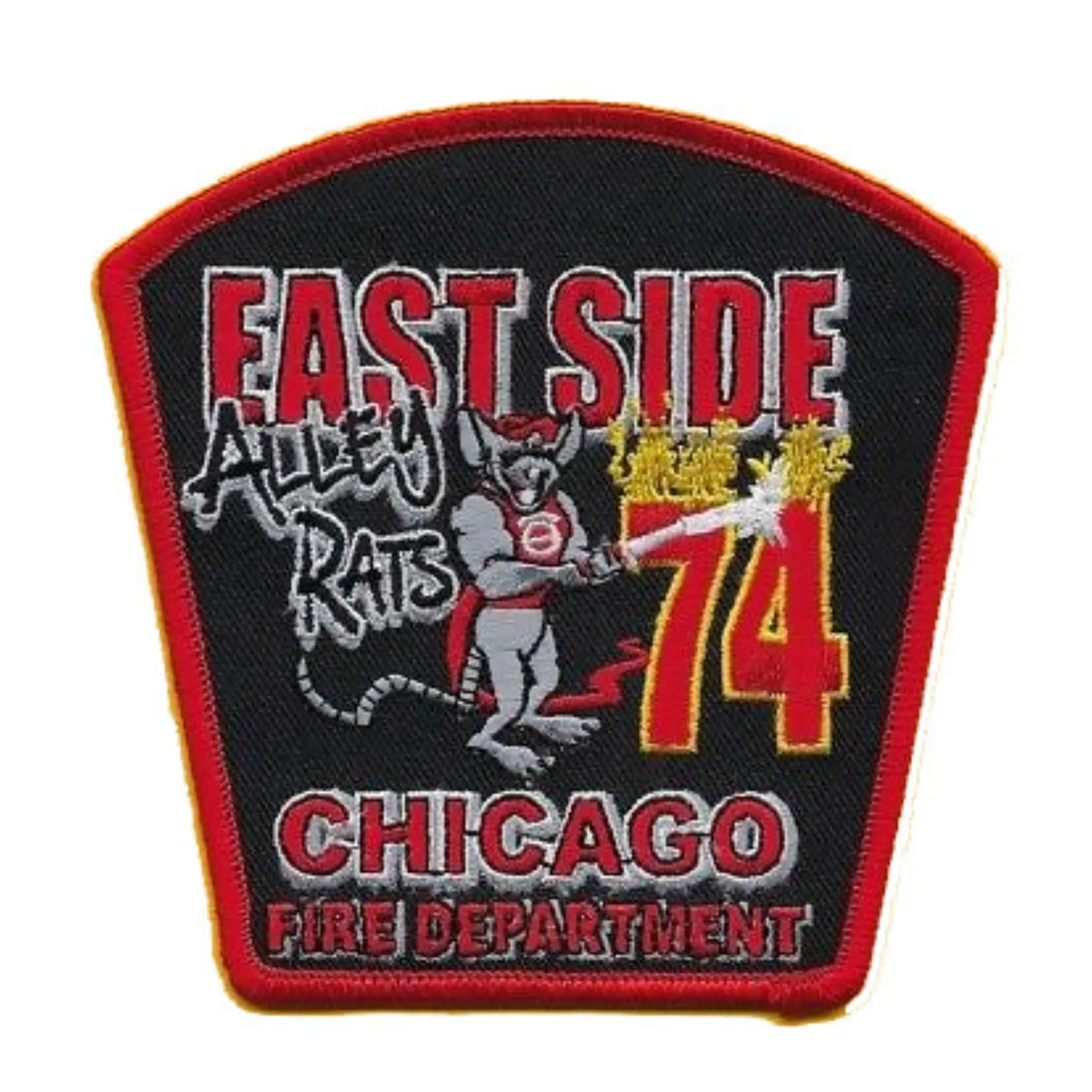 Chicago Fire Dept. - East Side Engine 74 - Patch / Aufnäher