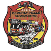 Chicago Fire Dept. -  Hook & Ladder 40 "Beverly Hills" - Patch/Aufnäher