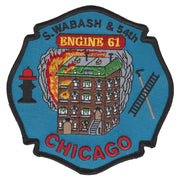 Chicago Fire Dept. -  Engine 61 - Patch/Aufnäher