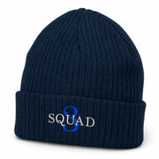 CFD Mütze/Beanie mit Stick Squad3 Blue Edition