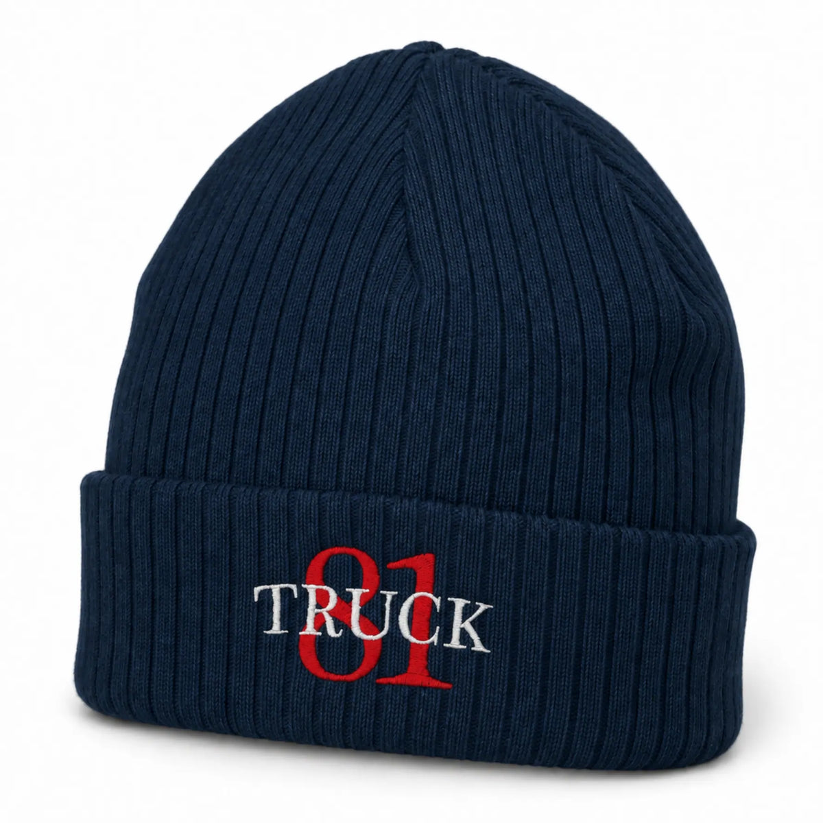 CFD Mütze/Beanie mit Stick Truck 81 Red Edition