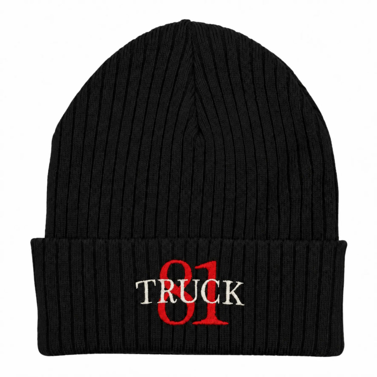 CFD Mütze/Beanie mit Stick Truck 81 Red Edition
