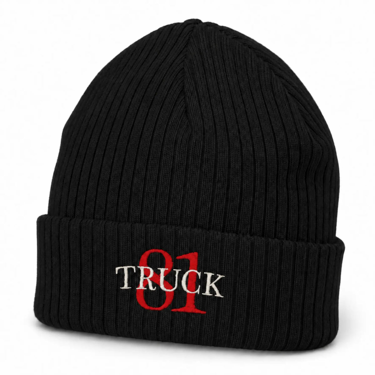 CFD Mütze/Beanie mit Stick Truck 81 Red Edition