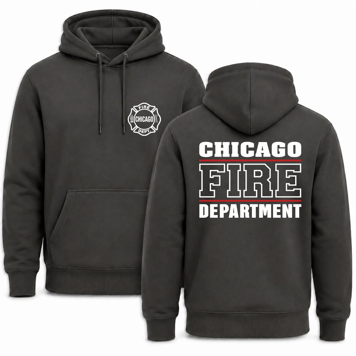 CFD Hoodie Red Line