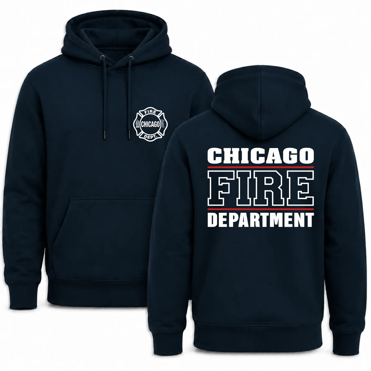 CFD Hoodie Red Line