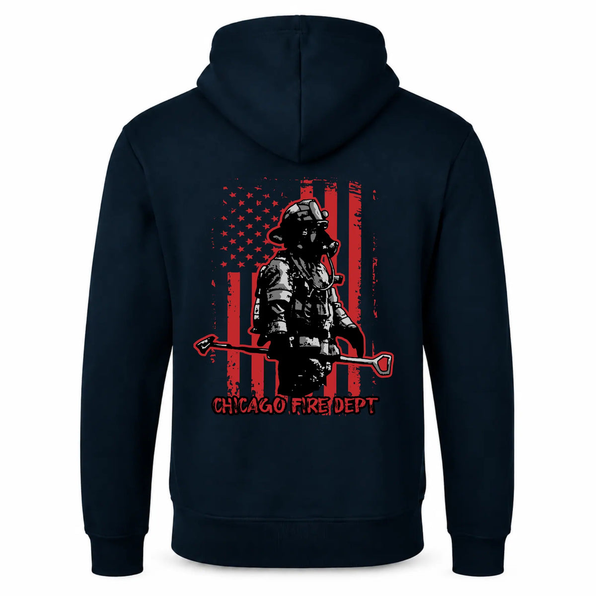 CFD Hoodie Flag Fireman