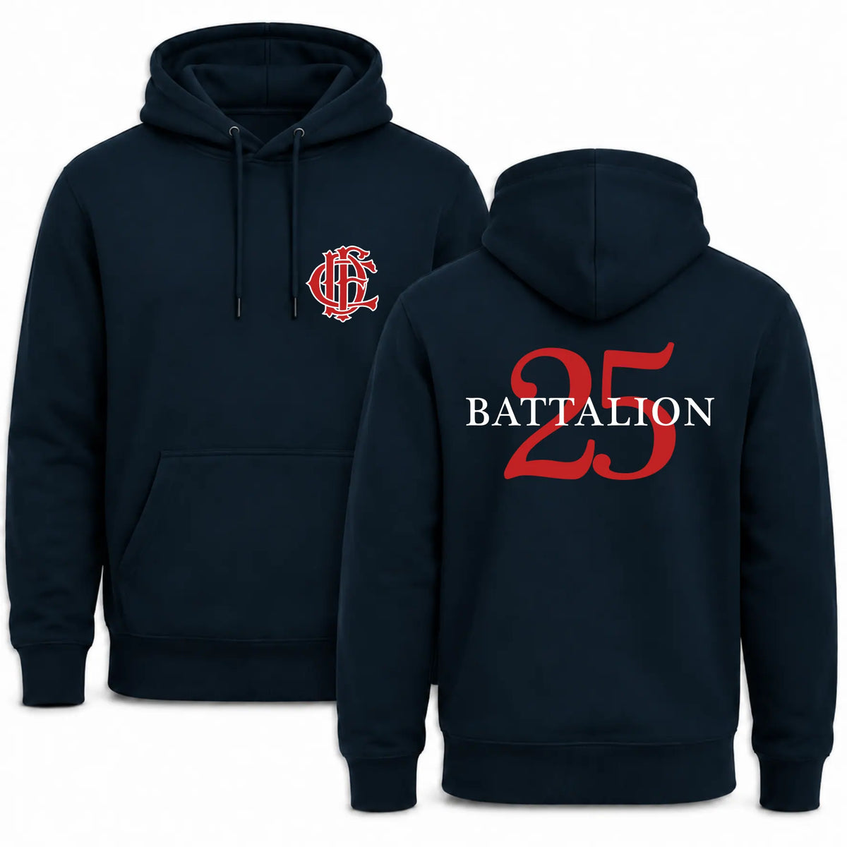 CFD Hoodie Battalion 25 Red Edition