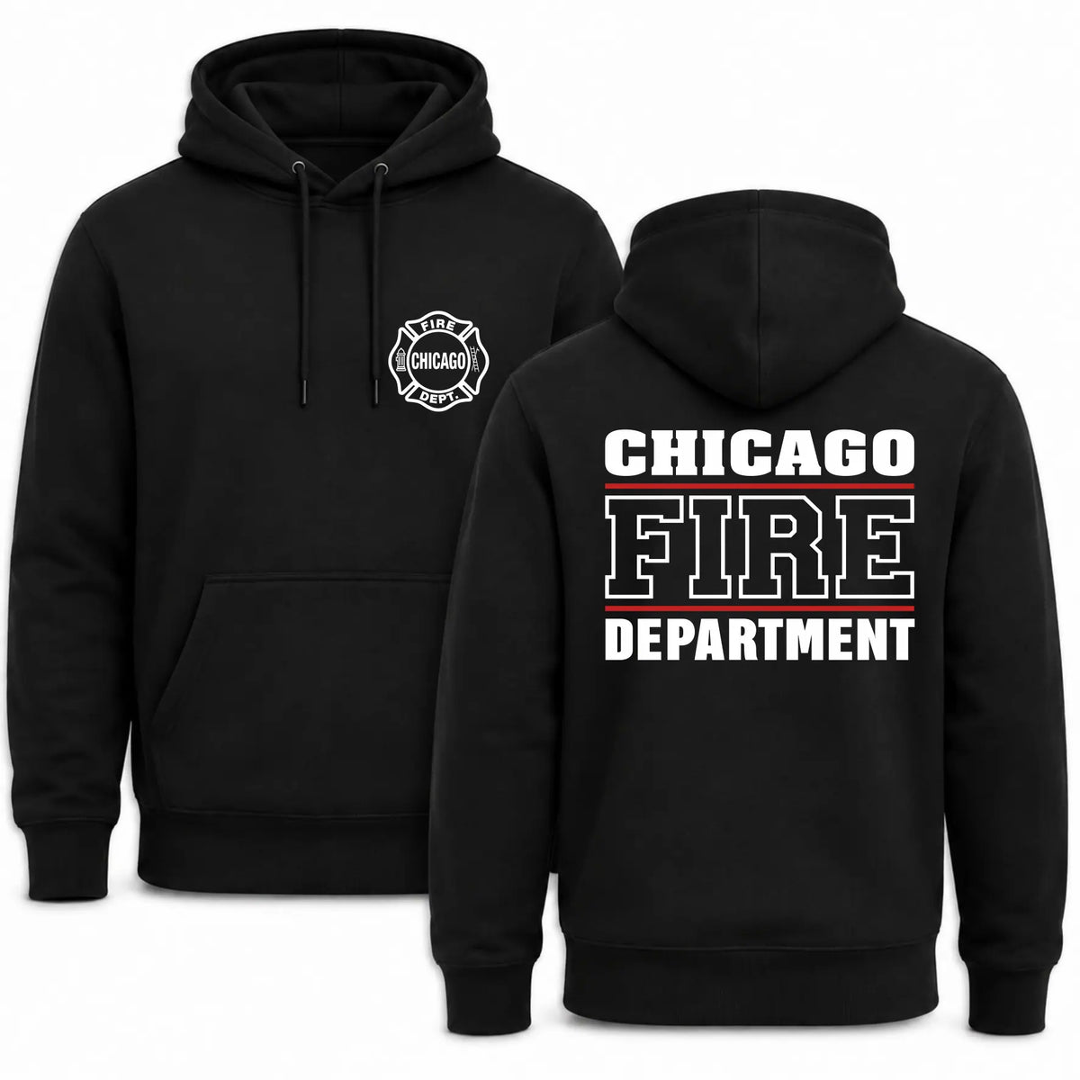CFD Hoodie Red Line
