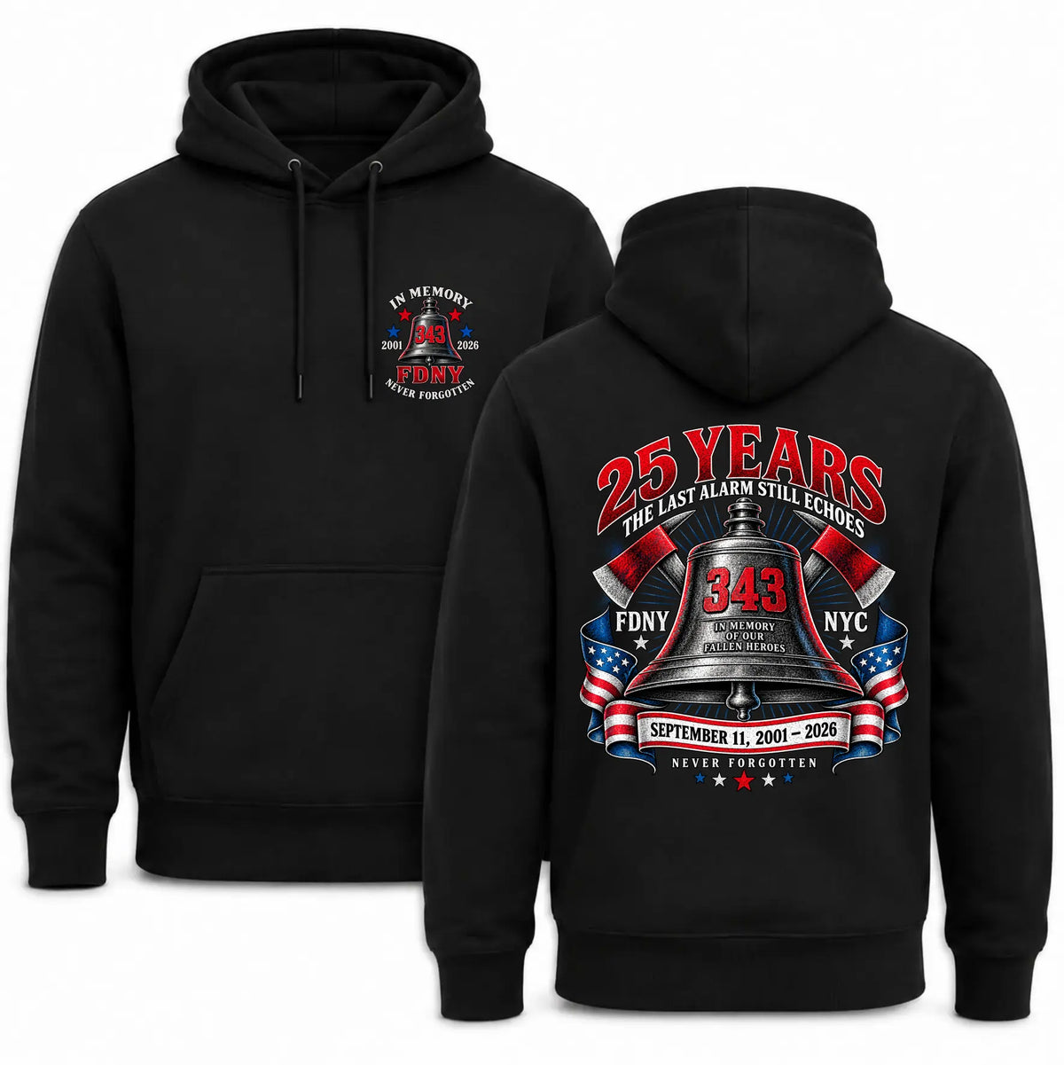 9/11 Remember Hoodie 2026