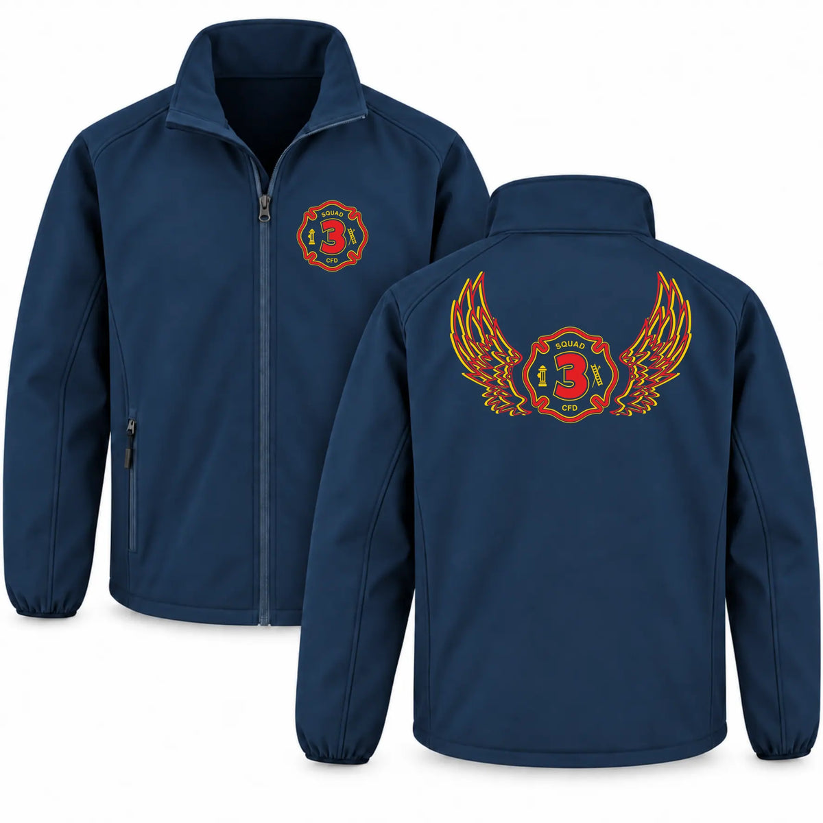 CFD Softshelljacke Squad 3 Wings