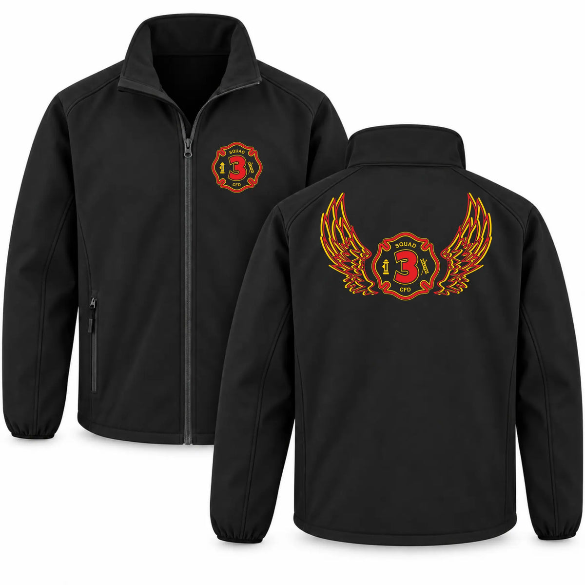 CFD Softshelljacke Squad 3 Wings