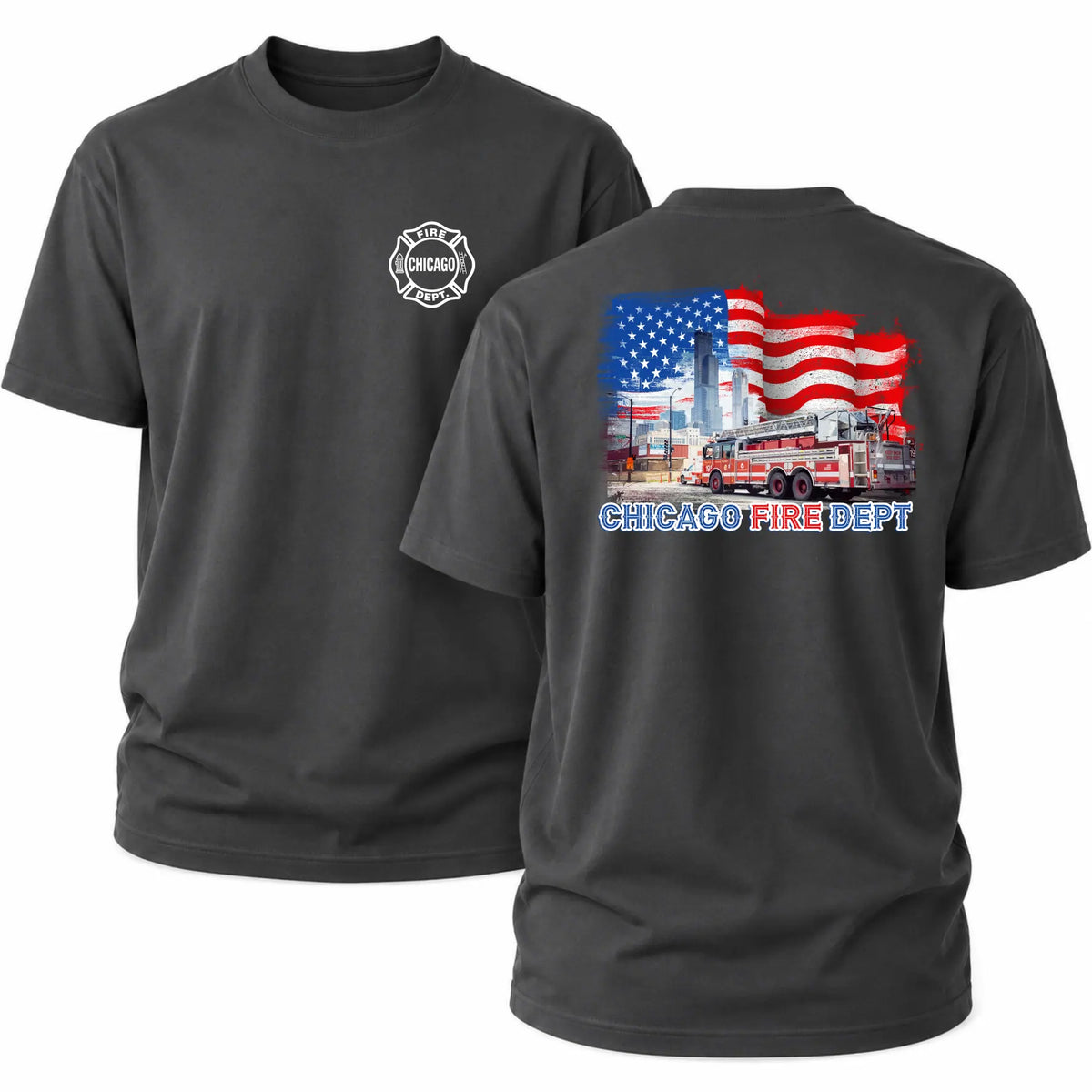 CFD T-Shirt Truck 19 Skyline