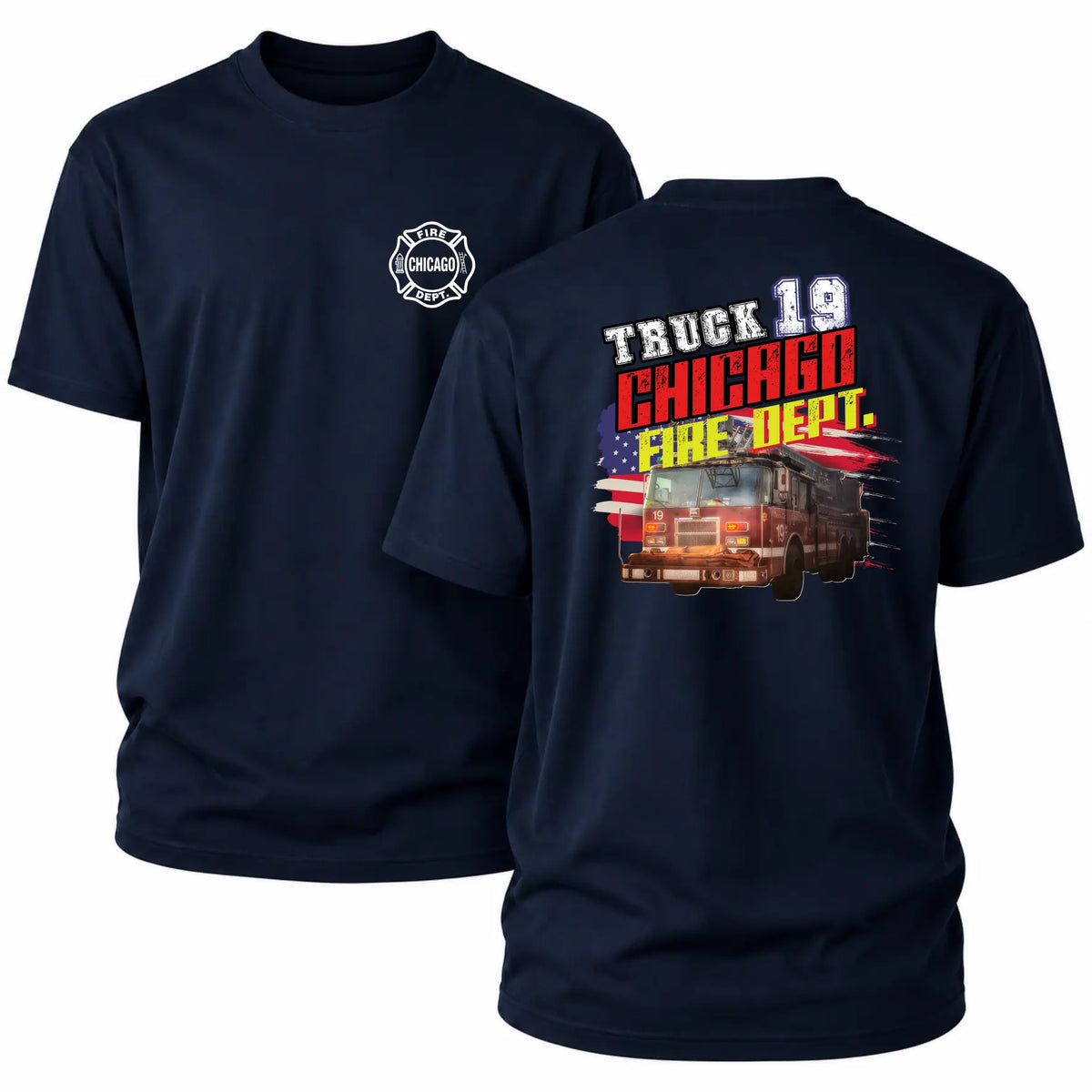 CFD T-Shirt Truck 19