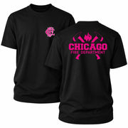 CFD T-Shirt Axe Logo Pink Edition