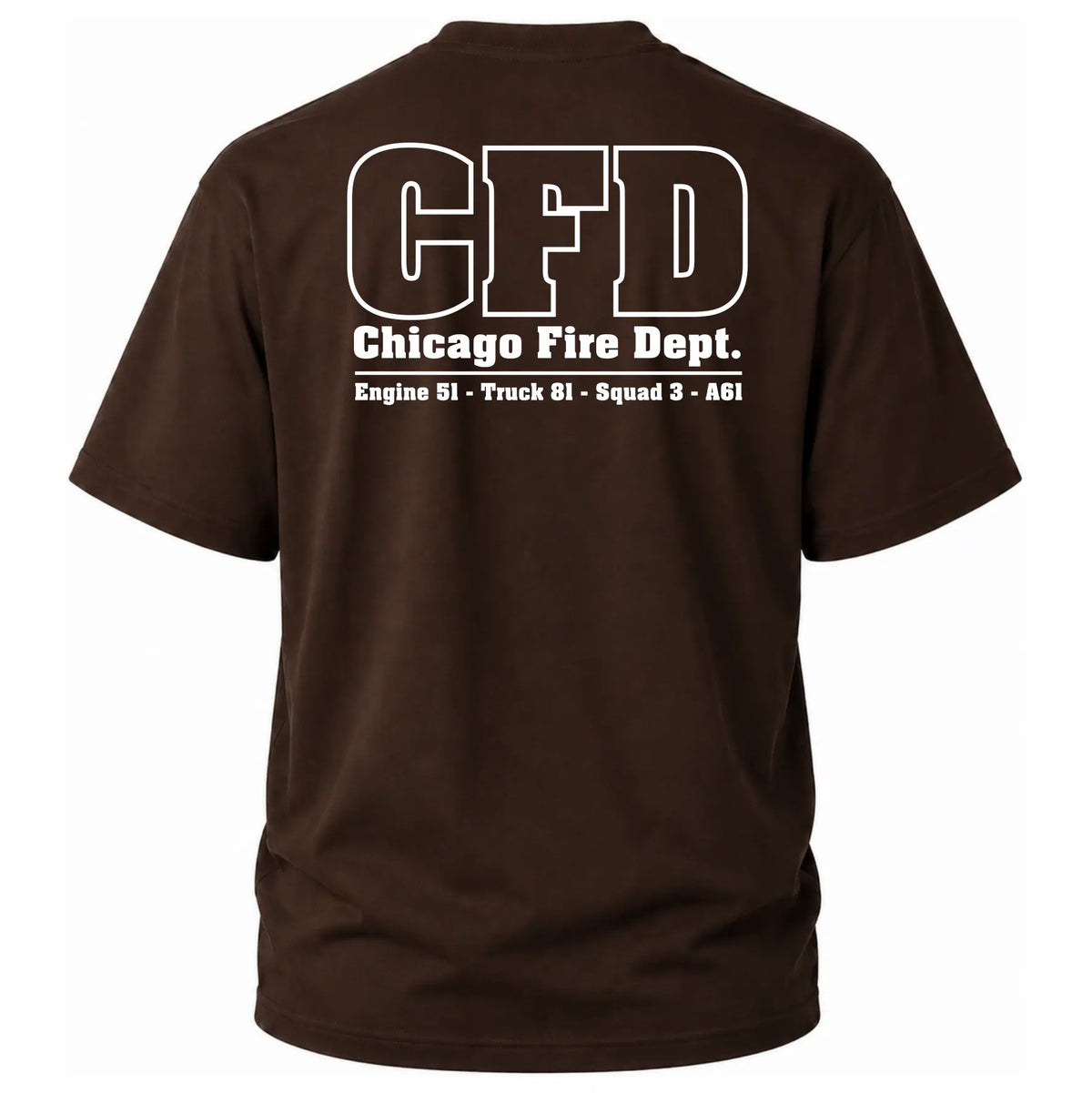 CFD T-Shirt Engine 51 Truck 81 Squad 3 A61