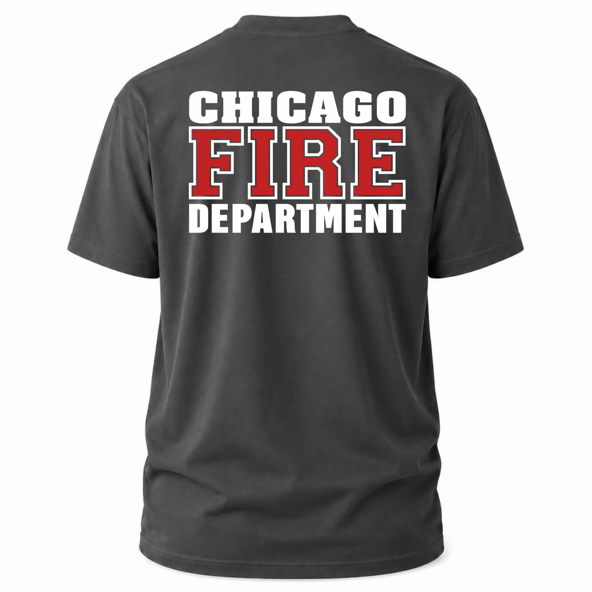 Chicago Fire Dept. T-Shirt Rot/Weiß