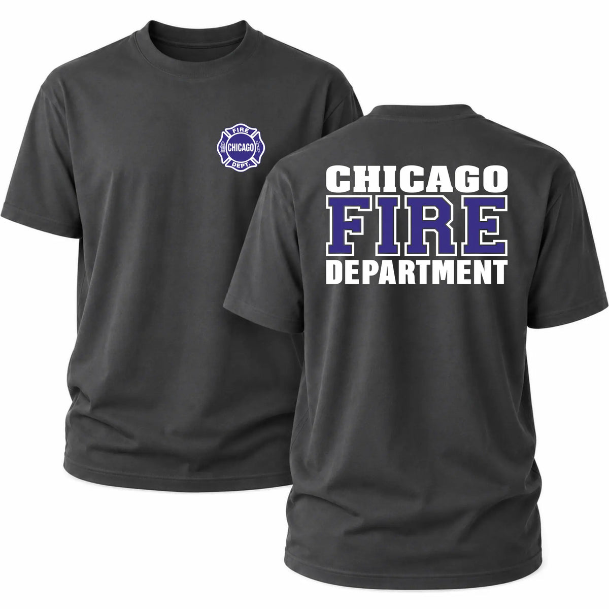 Chicago Fire Dept. T-Shirt Blau/Weiß