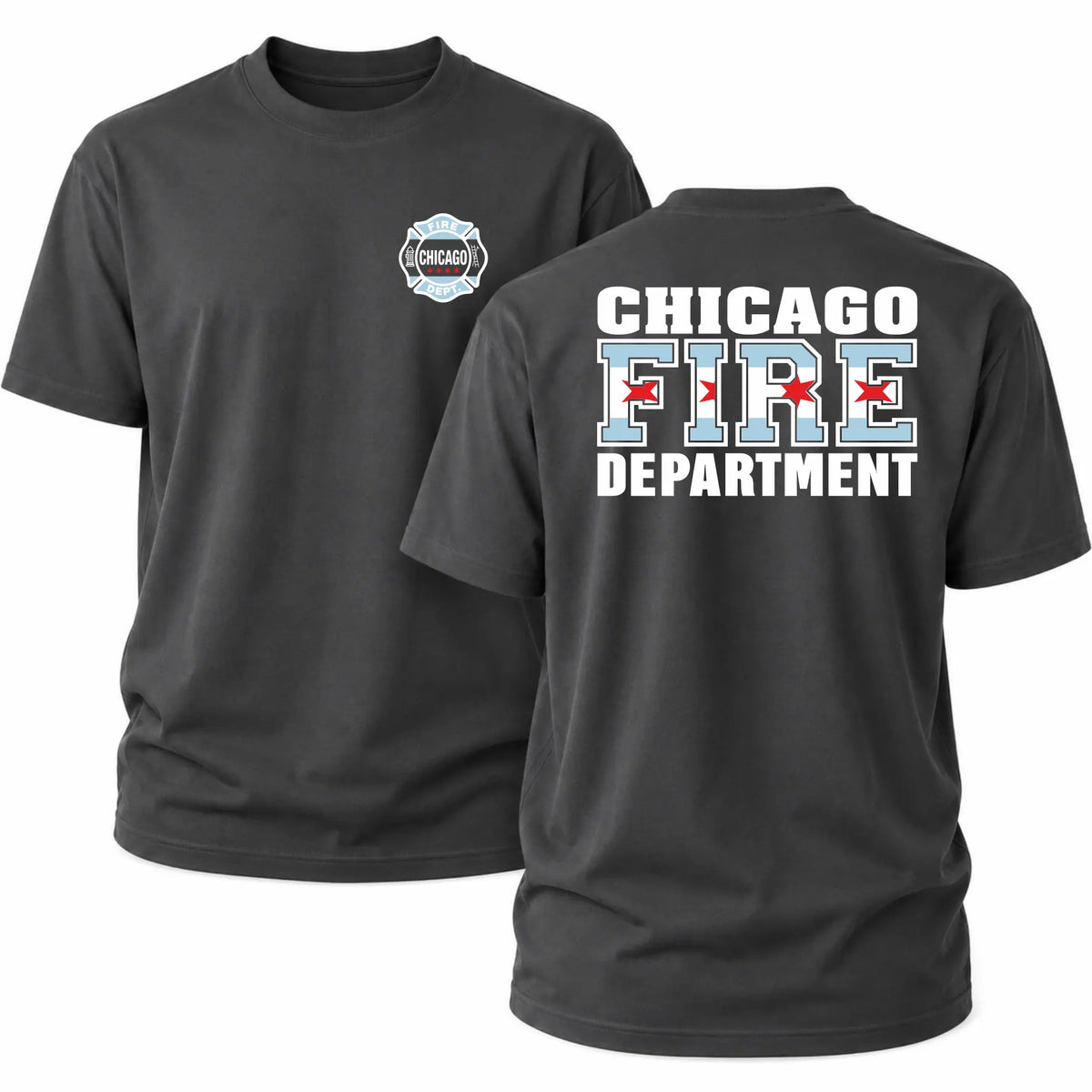 CFD T-Shirt Chicago Flag
