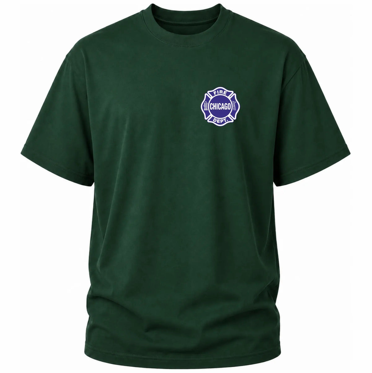 Chicago Fire Dept. T-Shirt Blau/Weiß
