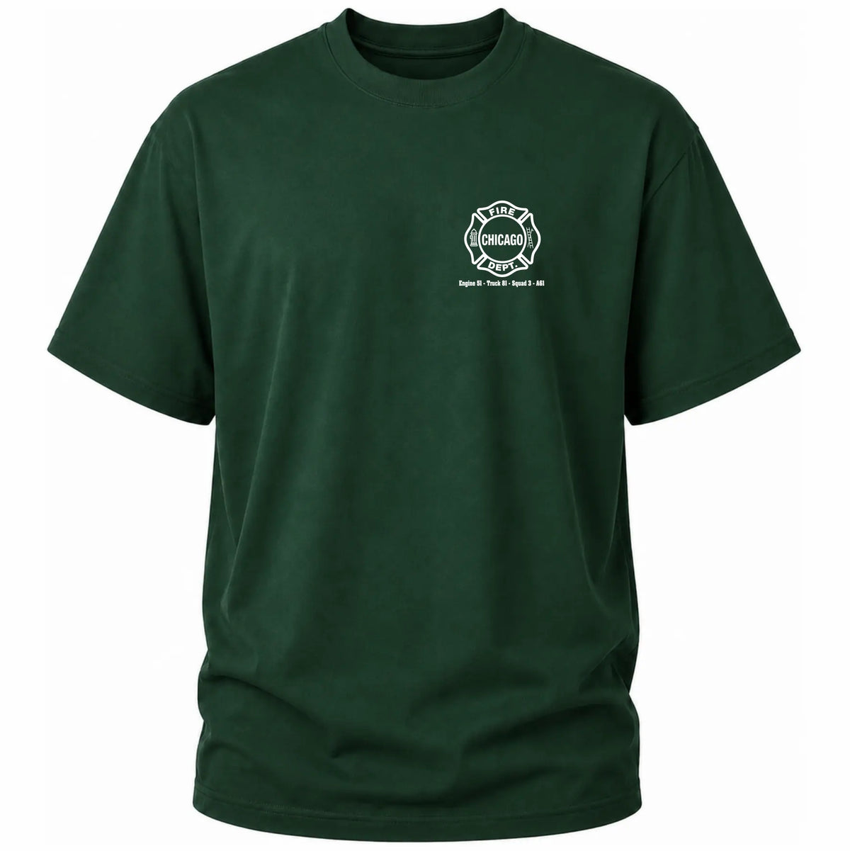 CFD T-Shirt Engine 51 Truck 81 Squad 3 A61