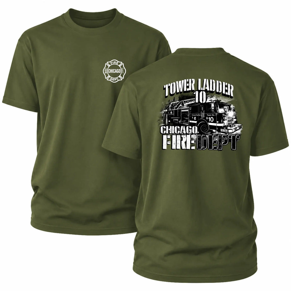 CFD T-Shirt Tower Ladder 10