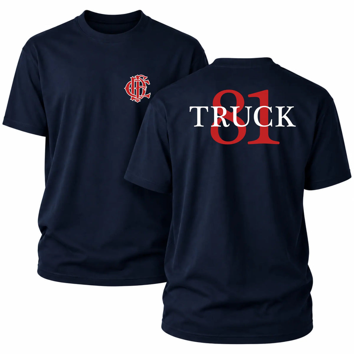 CFD T-Shirt Truck 81 Red Edition
