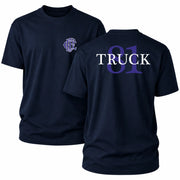CFD T-Shirt Truck 81 Blue Edition
