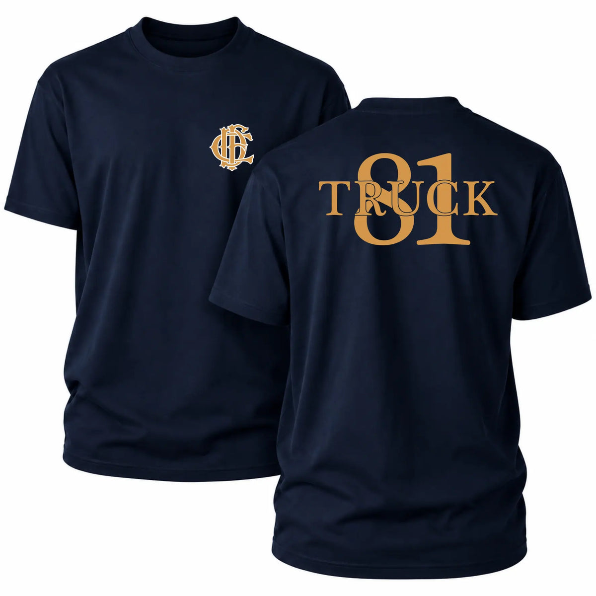 CFD T-Shirt Truck 81 Gold Edition