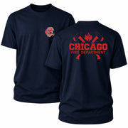 CFD T-Shirt Axe Logo Red Edition