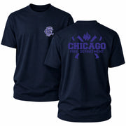 CFD T-Shirt Axe Logo Blue Edition