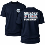 CFD T-Shirt Chicago Flag