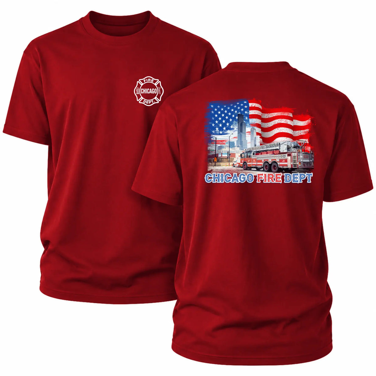 CFD T-Shirt Truck 19 Skyline