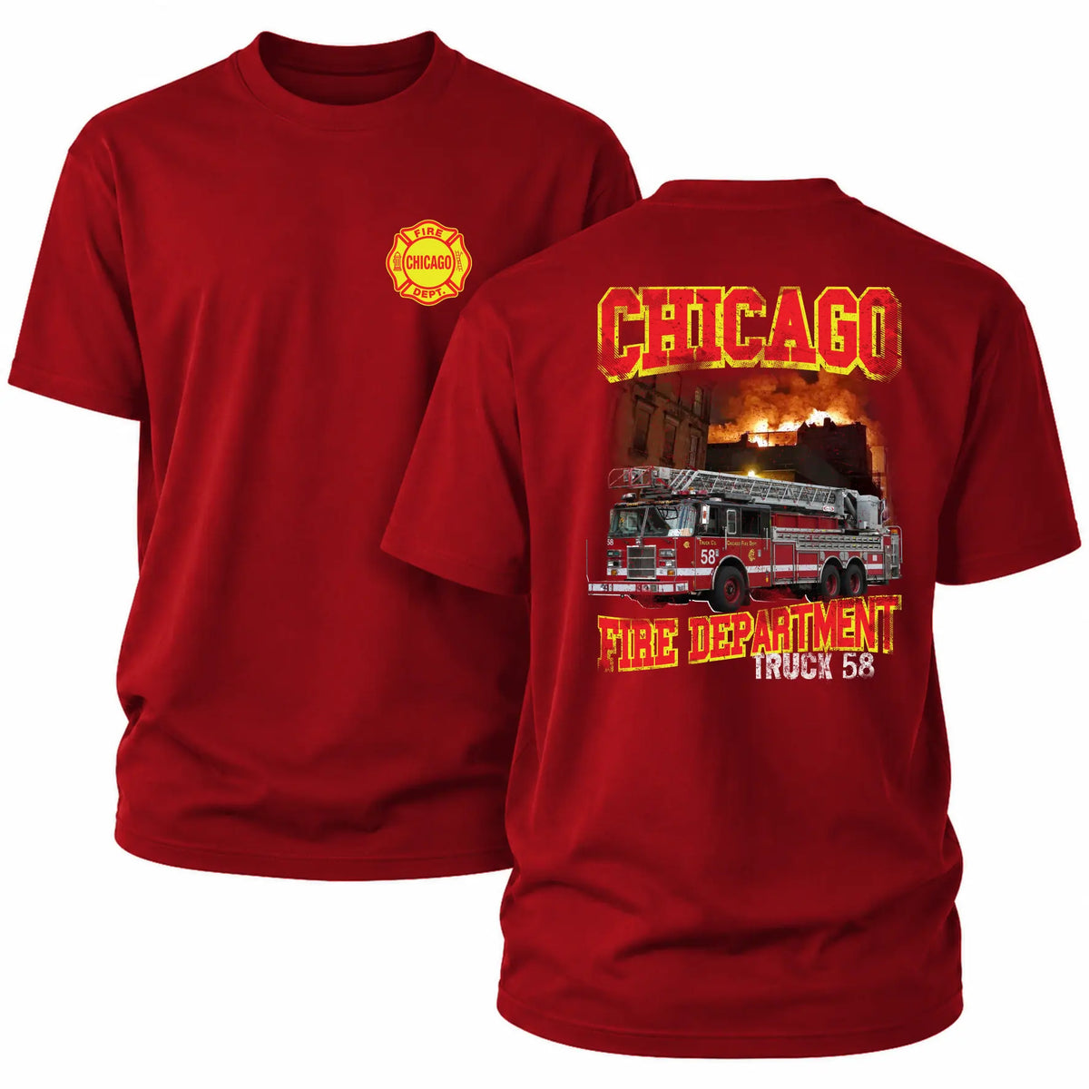 CFD T-Shirt Truck 58