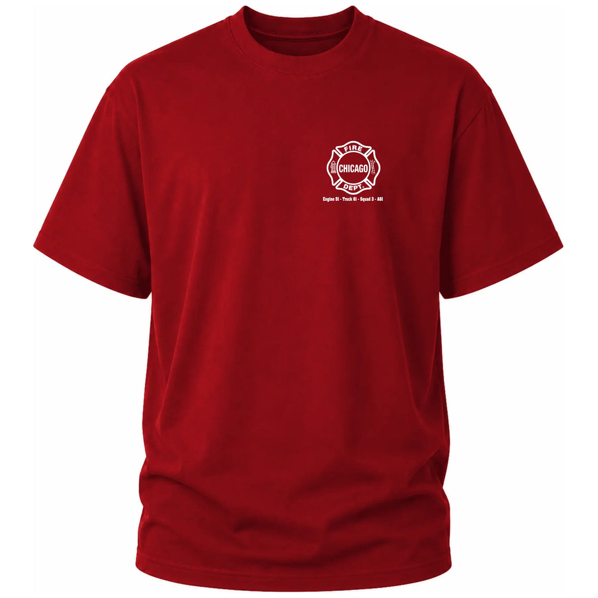 CFD T-Shirt Engine 51 Truck 81 Squad 3 A61
