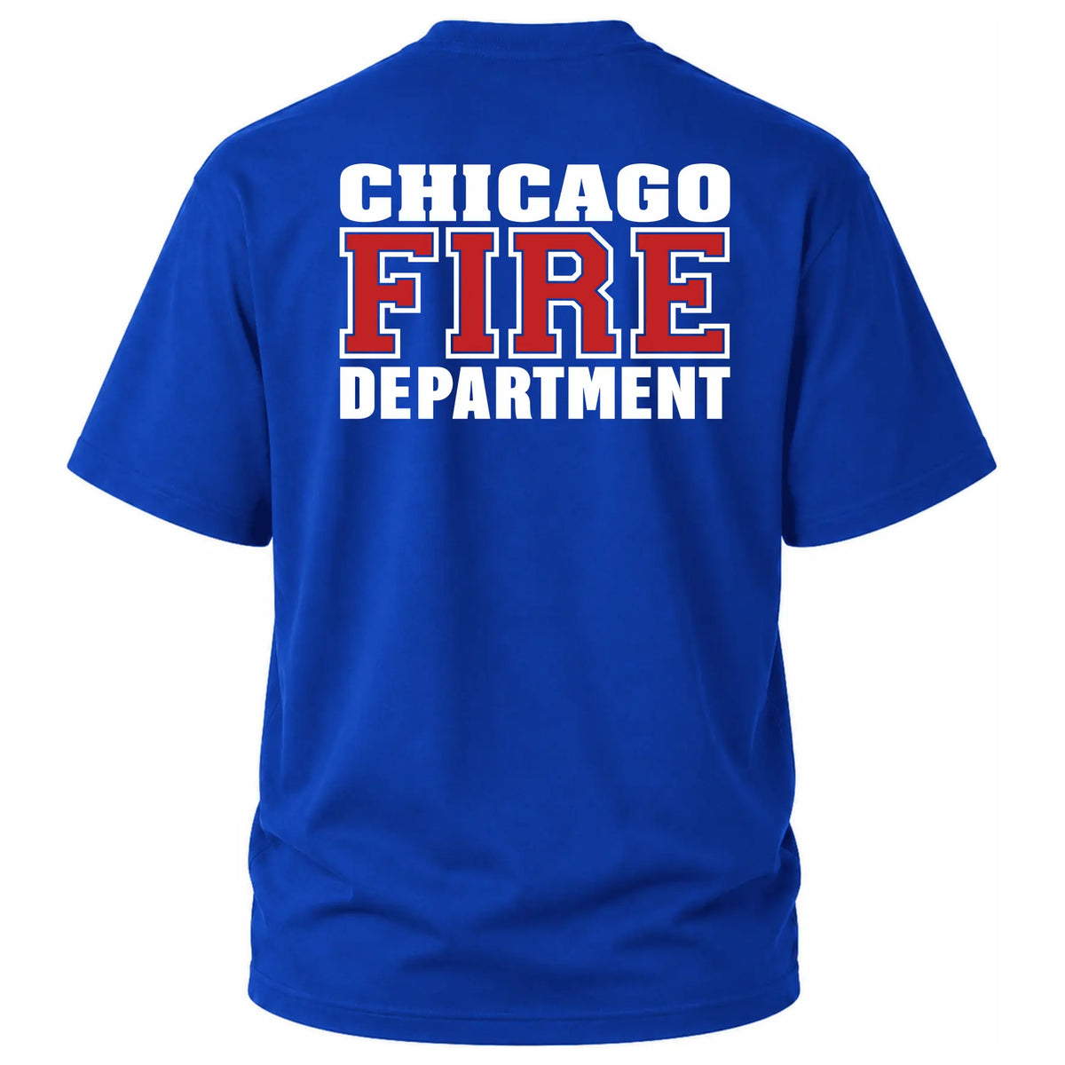 Chicago Fire Dept. T-Shirt Rot/Weiß