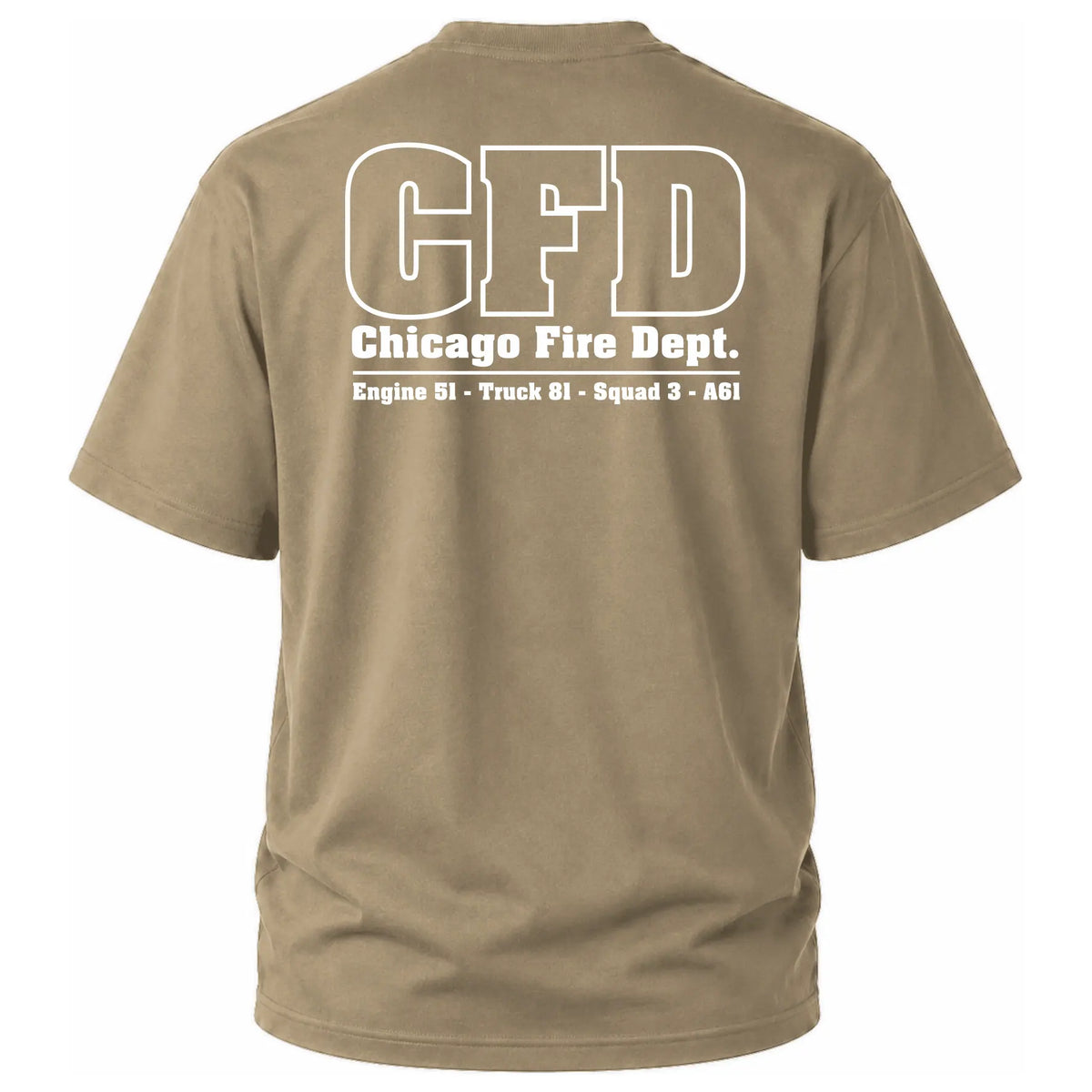 CFD T-Shirt Engine 51 Truck 81 Squad 3 A61