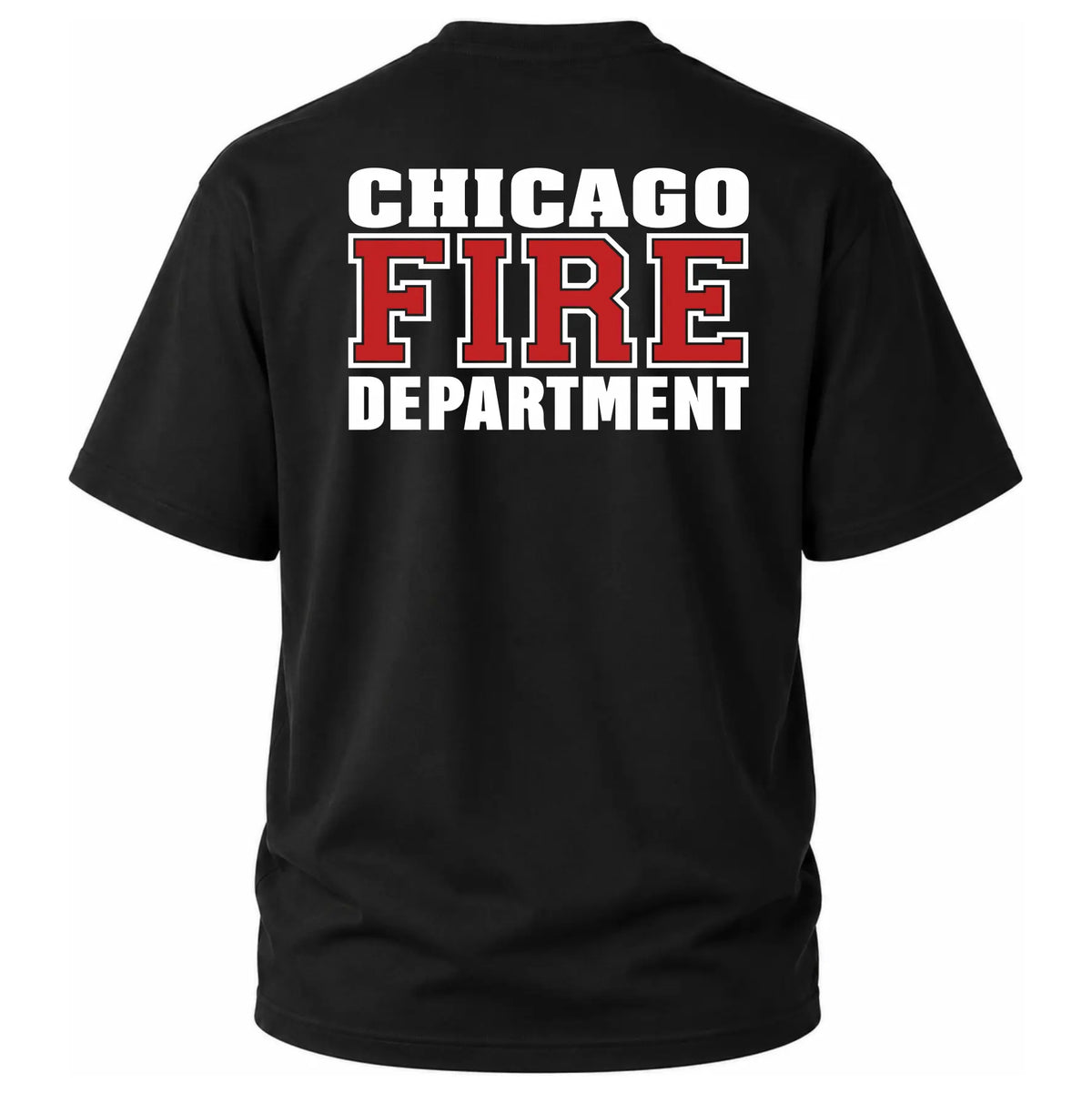 Chicago Fire Dept. T-Shirt Rot/Weiß