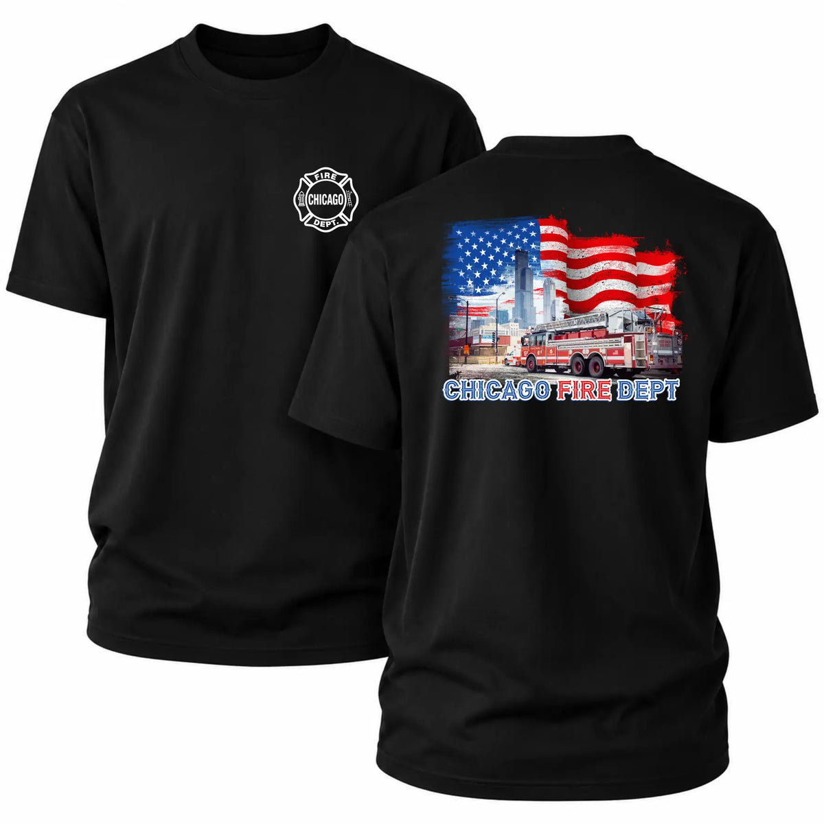 CFD T-Shirt Truck 19 Skyline