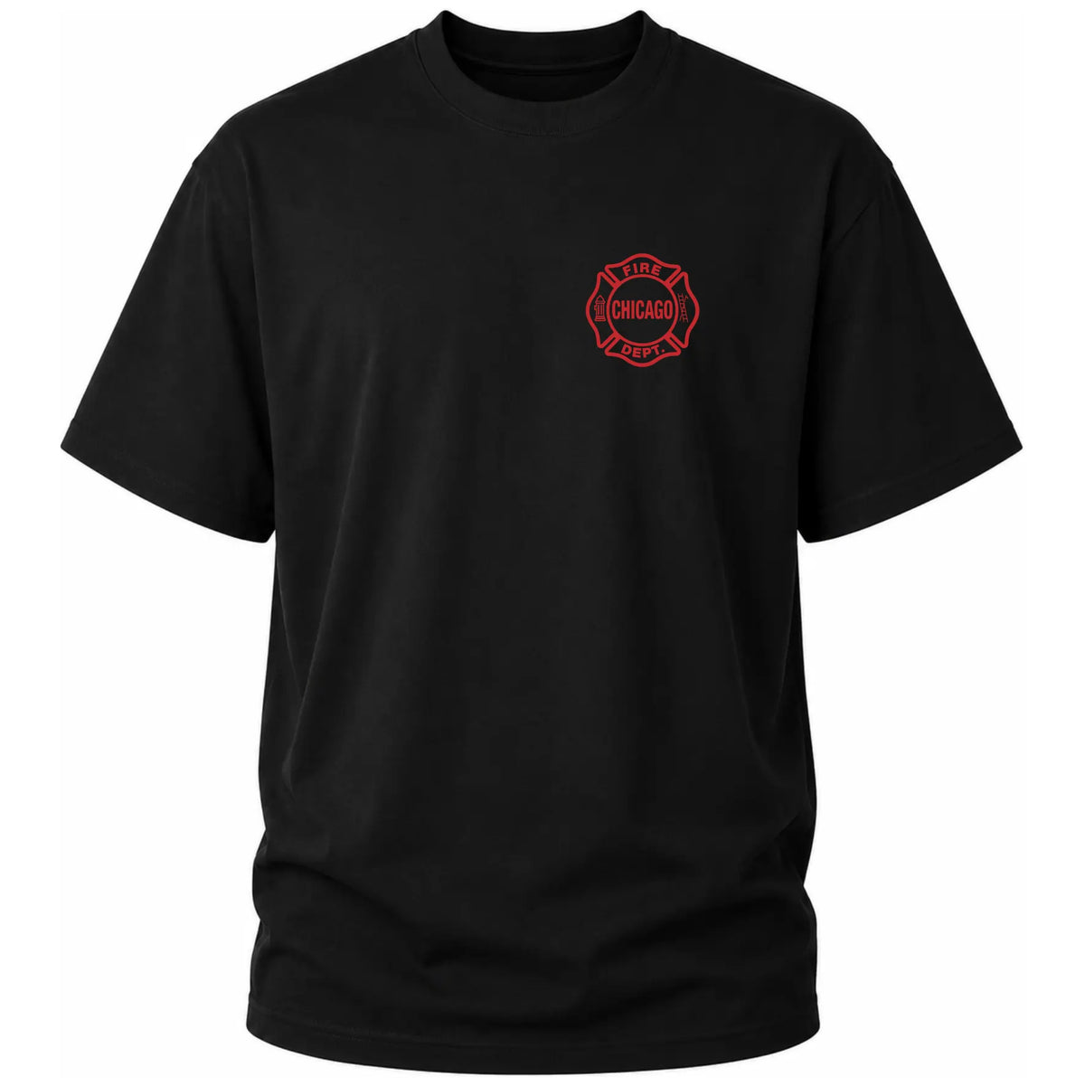 CFD T-Shirt Flag Fireman