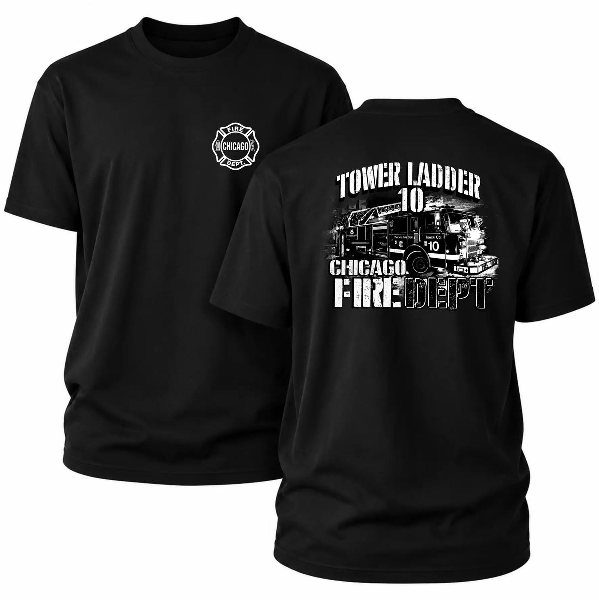 CFD T-Shirt Tower Ladder 10