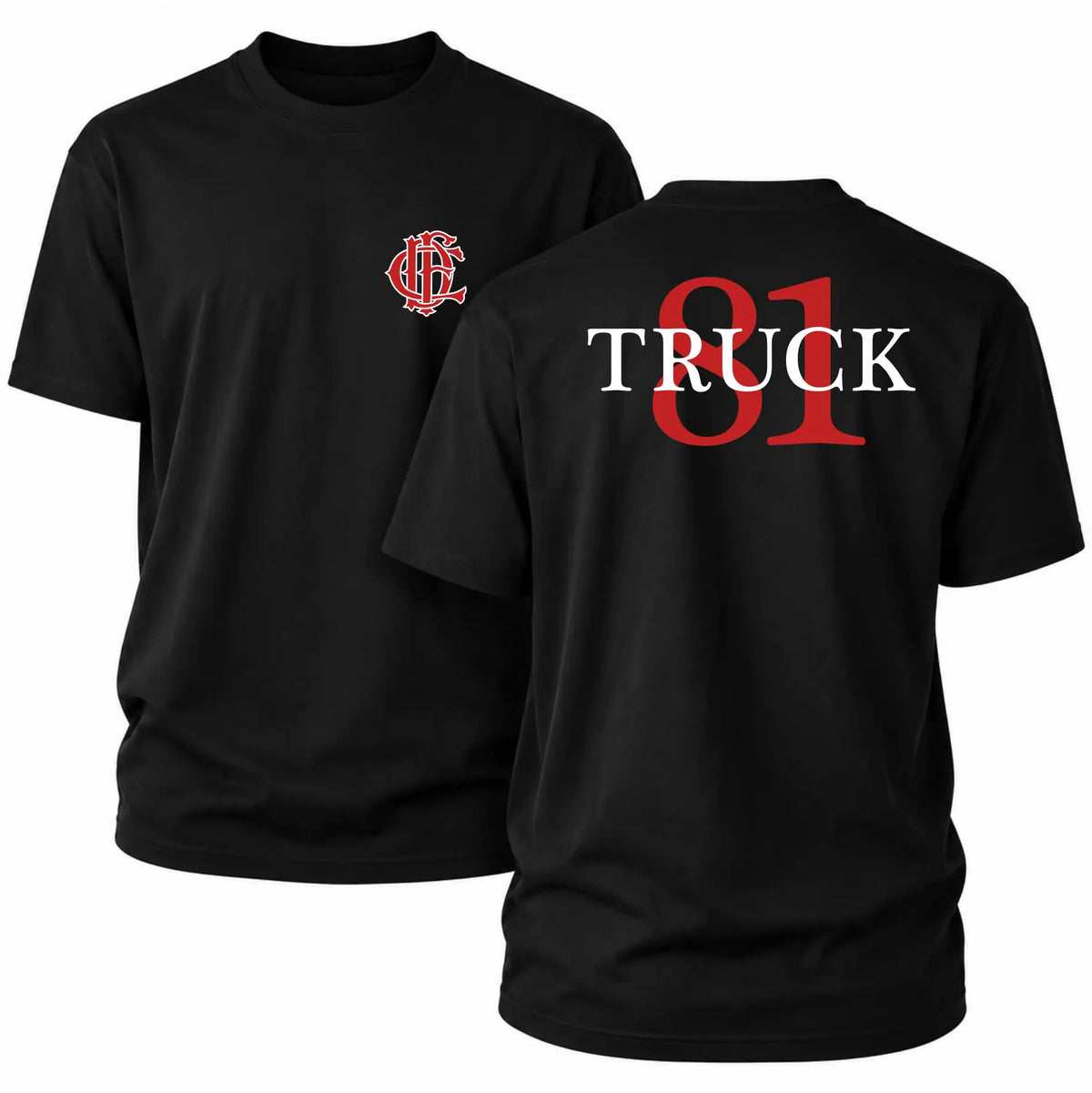 CFD T-Shirt Truck 81 Red Edition