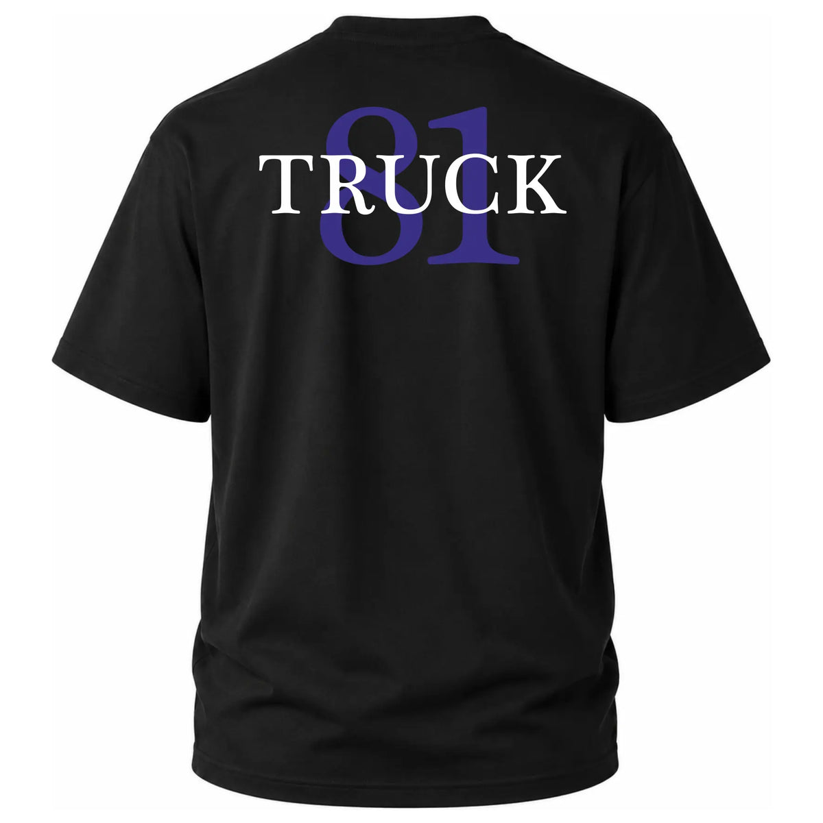 CFD T-Shirt Truck 81 Blue Edition