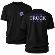 CFD T-Shirt Truck 81 Blue Edition