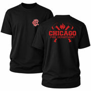 CFD T-Shirt Axe Logo Red Edition