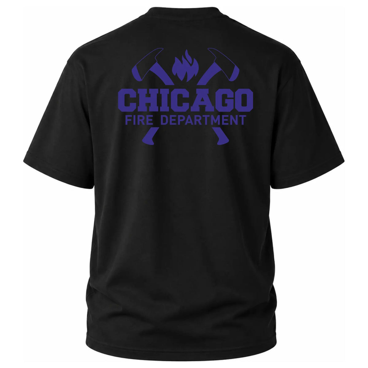 CFD T-Shirt Axe Logo Blue Edition