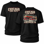 CFD T-Shirt Retro Firehouse 51